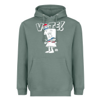 Sage schoolhouse rock vote with bill with white type t shirt Heavyweight Hoodie - FloraArt