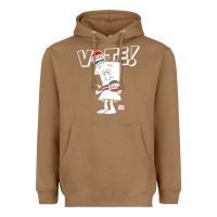 Toasted Coconut schoolhouse rock vote with bill with white type t shirt Heavyweight Hoodie - FloraArt