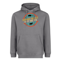 Storm smoke meat not meth funny bbq grill lover meat lover retro Heavyweight Hoodie - FloraArt
