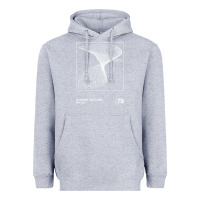 Heather Grey Cabaret Voltaire Minimal Style Graphic Artwork Design gift Heavyweight Hoodie - FloraArt