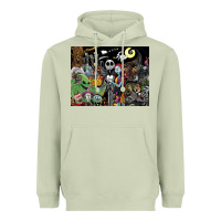 Matcha nightmare before christmas Heavyweight Hoodie - FloraArt