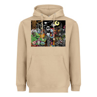 Mushroom nightmare before christmas Heavyweight Hoodie - FloraArt