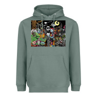 Sage nightmare before christmas Heavyweight Hoodie - FloraArt