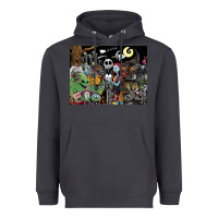 Smoke nightmare before christmas Heavyweight Hoodie - FloraArt