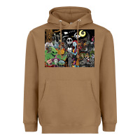 Toasted Coconut nightmare before christmas Heavyweight Hoodie - FloraArt