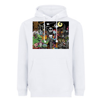 White nightmare before christmas Heavyweight Hoodie - FloraArt