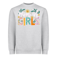 Heather Grey mom of girls Heavyweight Sweatshirt - JahusDesignShop