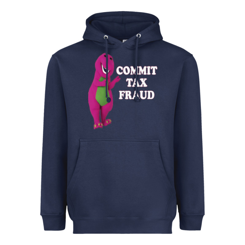 Commit Tax Fraud Essential Heavyweight Hoodie by FloraArt | Teevron
