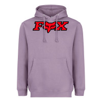 Lavender fox Heavyweight Hoodie - FloraArt