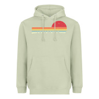 Matcha Rowing . Retro Style  For Rower Heavyweight Hoodie - FloraArt
