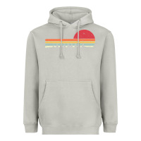 Moon Dust Rowing . Retro Style  For Rower Heavyweight Hoodie - FloraArt