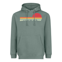 Sage Rowing . Retro Style  For Rower Heavyweight Hoodie - FloraArt