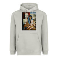 Moon Dust alien chimp baby religion conspiracy poster Heavyweight Hoodie - FloraArt