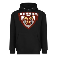 Black st. bonaventure bonnies Heavyweight Hoodie - FloraArt
