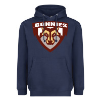 Navy st. bonaventure bonnies Heavyweight Hoodie - FloraArt