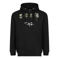 Black ELEKTRA STAIND Heavyweight Hoodie - FloraArt