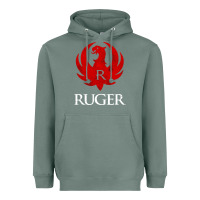 Sage vintage ruger Heavyweight Hoodie - FloraArt