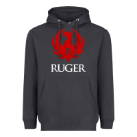 Smoke vintage ruger Heavyweight Hoodie - FloraArt