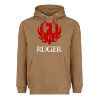 Toasted Coconut vintage ruger Heavyweight Hoodie - FloraArt