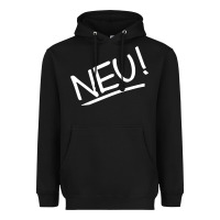 Black #neu #german #krautrock experimental music birthday present Heavyweight Hoodie - FloraArt