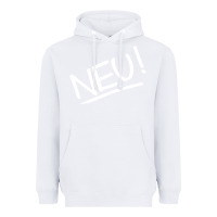 White #neu #german #krautrock experimental music birthday present Heavyweight Hoodie - FloraArt