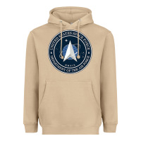 Mushroom Official United States Space Force USSF Military Patch Heavyweight Hoodie - FloraArt