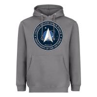 Storm Official United States Space Force USSF Military Patch Heavyweight Hoodie - FloraArt