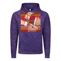Cloud Purple african drum colorful seamless pattern Vintage Hoodie - BundleAndBundleShop