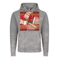 Cloud Rock african drum colorful seamless pattern Vintage Hoodie - BundleAndBundleShop