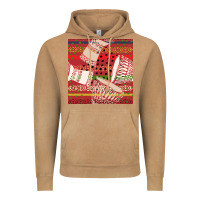 Vintage Camel african drum colorful seamless pattern Vintage Hoodie - BundleAndBundleShop