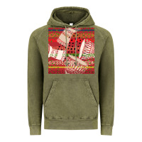 Vintage Olive african drum colorful seamless pattern Vintage Hoodie - BundleAndBundleShop