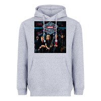 Heather Grey night ranger 3 copy Heavyweight Hoodie - FloraArt