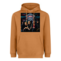 Meerkat night ranger 3 copy Heavyweight Hoodie - FloraArt