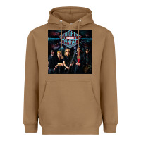 Toasted Coconut night ranger 3 copy Heavyweight Hoodie - FloraArt