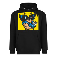 Black snikt i, wolverine Heavyweight Hoodie - FloraArt