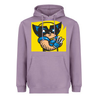 Lavender snikt i, wolverine Heavyweight Hoodie - FloraArt