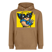 Toasted Coconut snikt i, wolverine Heavyweight Hoodie - FloraArt