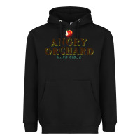 Black Official Merchandise of Angry Orchard Hard Cider .png Heavyweight Hoodie - FloraArt