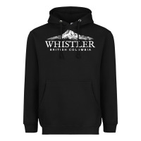 Black whistler british columbia shirt long sleeve, mountain tee Heavyweight Hoodie - FloraArt