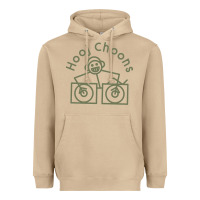 Mushroom Hooj Choons (Olive Green) Heavyweight Hoodie - FloraArt