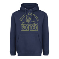 Navy Hooj Choons (Olive Green) Heavyweight Hoodie - FloraArt