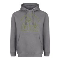 Storm Hooj Choons (Olive Green) Heavyweight Hoodie - FloraArt