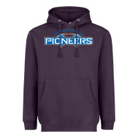 Plum wisconsin platteville pioneers Heavyweight Hoodie - FloraArt