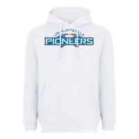 White wisconsin platteville pioneers Heavyweight Hoodie - FloraArt