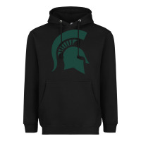 Black the michigan state spartans Heavyweight Hoodie - FloraArt