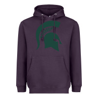 Plum the michigan state spartans Heavyweight Hoodie - FloraArt