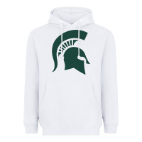 White the michigan state spartans Heavyweight Hoodie - FloraArt