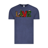 Vintage Denim christmas tree love Vintage Tee - RanaPortraitStore
