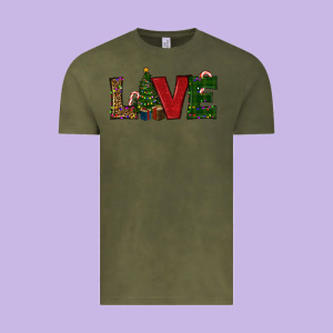 Christmas Tree Love Vintage Tee Designed By Ranaportraitstore