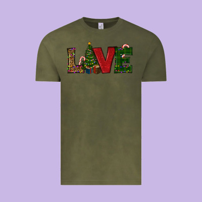 Christmas Tree Love Vintage Tee Designed By Ranaportraitstore